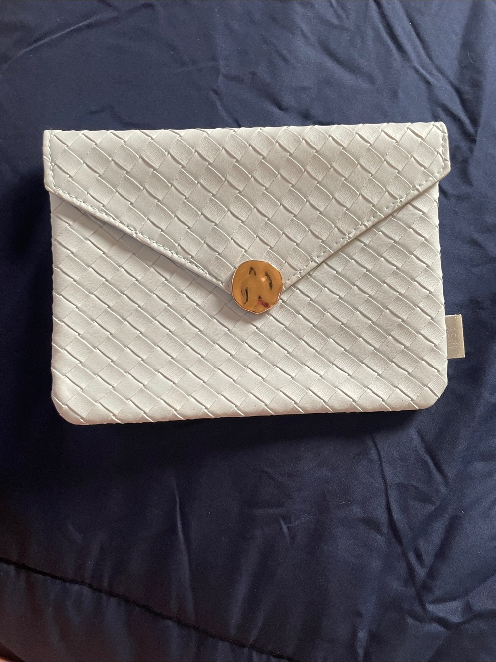 Envelope Clutch with Gold Button w/2 free samples